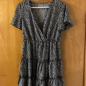 Black and white Shein dress. Size medium.